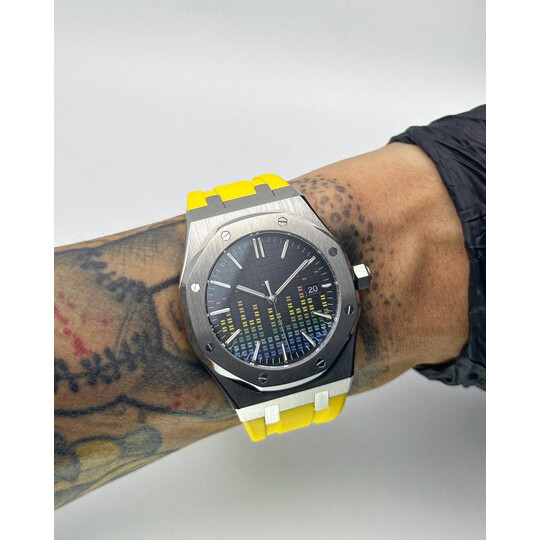 Custom Seiko Mod • Music AP Yellow Strap • 42mm